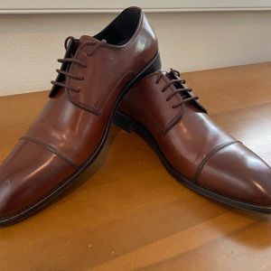 Dark brown, brand new John White dress shoes